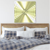Metallieke Ster Canvas Afdruk (Insitu (Slaapkamer))