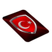 metallisch embleem in Turkije Magneet (Rechterzijde)
