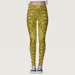 Metallisch goud - leggings