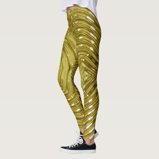 Metallisch goud - leggings (Links)