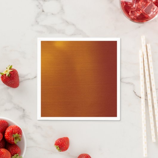 Metallisch koper servetten (Insitu)