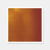 Metallisch koper servetten (Voorkant)