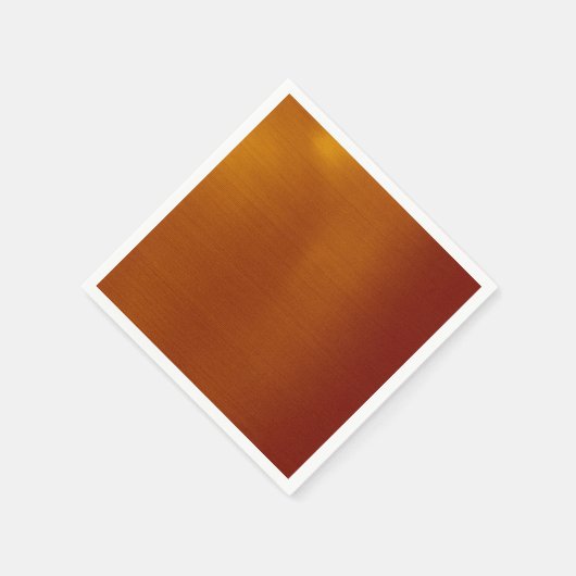 Metallisch koper servetten (Hoek)