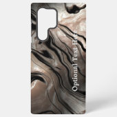 metallisch patroon van koper samsung galaxy hoesje (Achterkant)