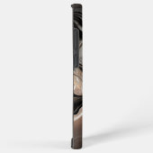 metallisch patroon van koper samsung galaxy hoesje (Rechterkant)