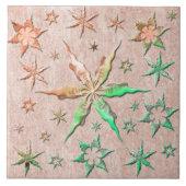 metallisch zetvis, getextureerd koel, zoet tegeltje (Voorkant)