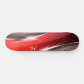Metallische Achtergrond Kunst 1 Skateboard (Horizontaal)