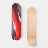 Metallische Achtergrond Kunst 1 Skateboard (Voorkant)