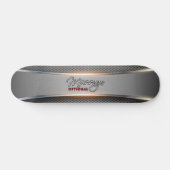 Metallische Achtergrond Kunst 3A Skateboard (Horizontaal)