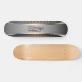 Metallische Achtergrond Kunst 3A Skateboard (Horizontaal)