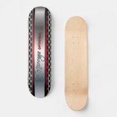 Metallische achtergrondkunst 5A Skateboard (Voorkant)