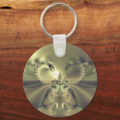 Metallische Bloem Sleutelhanger (Voorkant)