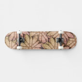 Metallische Bloemen Skateboard (Horizontaal)