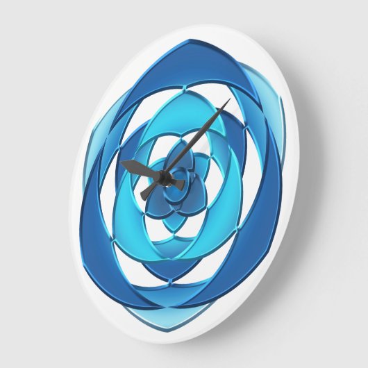 metallische stijl grote klok (Hoek)