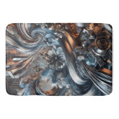 Metallische Strömungen Badmat (Voorkant)