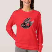 Metallon Bird T-Shirt (patchstijl) (Voorkant)