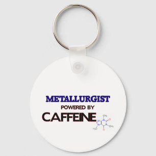 Metallurgie aangedreven door cafeïne sleutelhanger