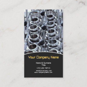 Metallurgische metaalmetallurgische materiaalingen visitekaartje