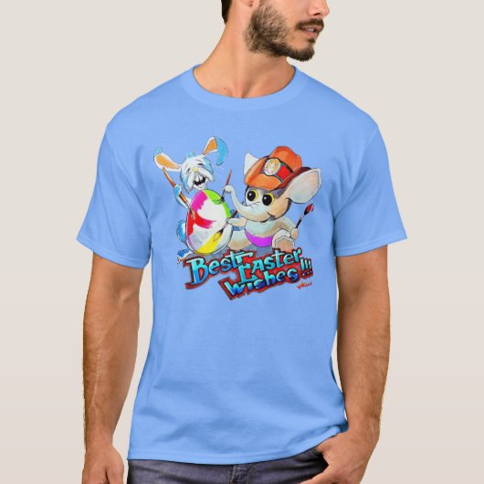 Metalphant Easter Adult (donkere kleuren) T-shirt (Voorkant)