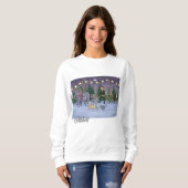 Metalphant familiestamboom sweatshirt voor volwass (Voorkant volledig)