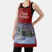 Metalphant Family Tree Apron Schort (Insitu)