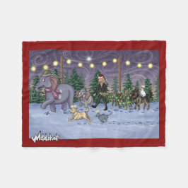 Metalphant Family Tree Fleece Blanket Deken