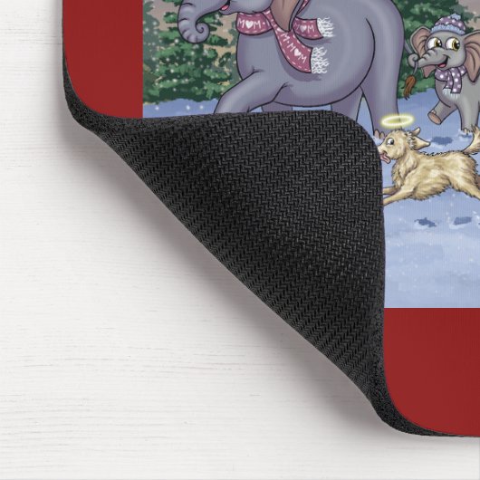 Metalphant Family Tree Mouse Pad Muismat (Hoek)