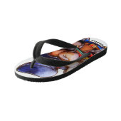 Metalphant met Gitaar Teenslippers - enkel afbeeld (Schuin)