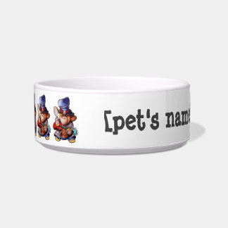 Metalphant Pet Bowl - naam toevoegen Voerbakje