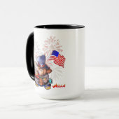 Metalphant USA Flag Mok (Voorkant links)