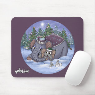 Metalphant Wilbur & Moeder Muis Mat Muismat