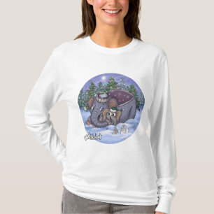 Metalphant Wilbur & Moeder Vrouwen T-shirt met Lan