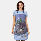 Metalphant Wilbur & Mom Apron Schort (Gedragen)