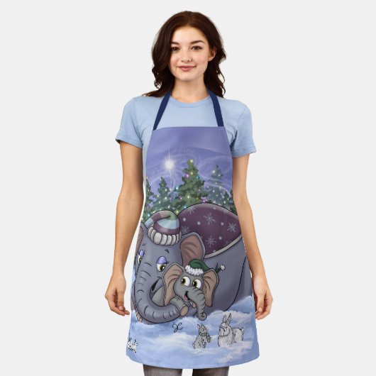 Metalphant Wilbur & Mom Apron Schort (Gedragen)