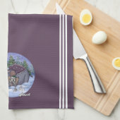 Metalphant Wilbur & Mom Kitchen Towel Theedoek (Quarter Fold)