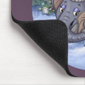 Metalphant Wilbur & Mom Mouse Pad Muismat (Hoek)