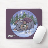Metalphant Wilbur & Mom Mouse Pad Muismat (Met muis)
