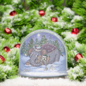 Metalphant Wilbur & Mom Snow Globe Sneeuwbol (Kerstmis)