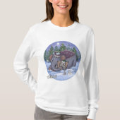 Metalphant Wilbur & Mom Women Long Sleeve T-Shirt (Voorkant)