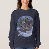 Metalphant Wilbur & Mom Women's Sweatshirt (Voorkant)