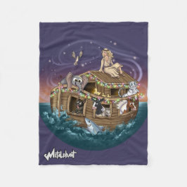 Metalphant Wilbur & Noah-ery's Ark Fleece Deken