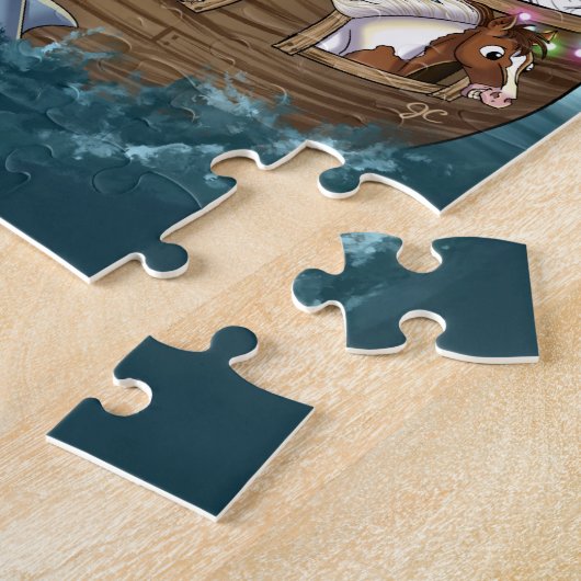 Metalphant Wilbur & Noah-ery's Ark Puzzel Legpuzzel (Zijkant)