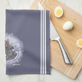 Metalphant Wilbur Sneeuwengelen Keukenhanddoek (Quarter Fold)