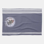 Metalphant Wilbur Sneeuwengelen Keukenhanddoek (Horizontaal)