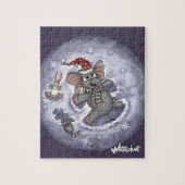 Metalphant Wilbur Sneeuwengelen Puzzel Legpuzzel (Verticaal)