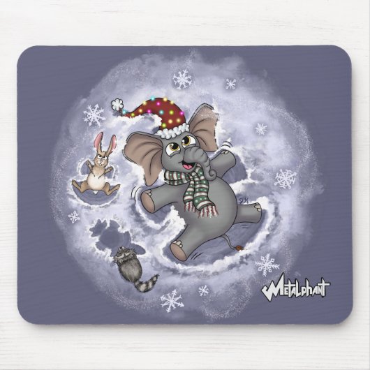 Metalphant Wilbur Snow Angels Muismat (Voorkant)