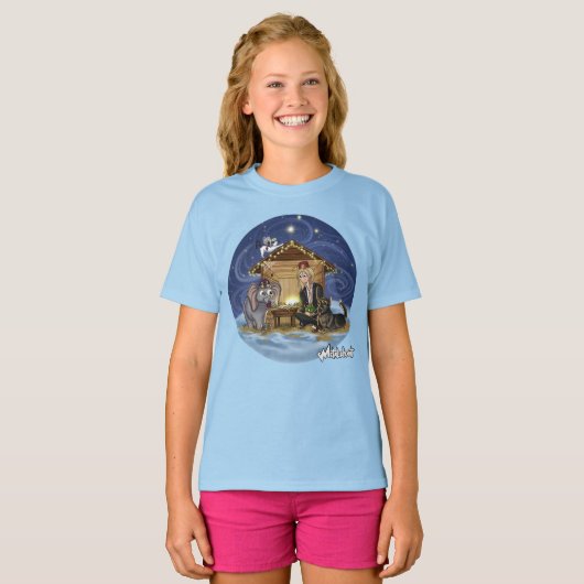 Metalphant Wilbur's ware betekenis van het kerstme T-shirt (Voorkant volledig)