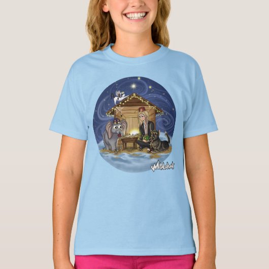 Metalphant Wilbur's ware betekenis van het kerstme T-shirt (Voorkant)