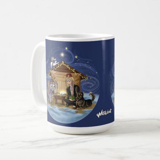 Metalphant Wilbur's ware betekenis van kerst Mok (Voorkant links)