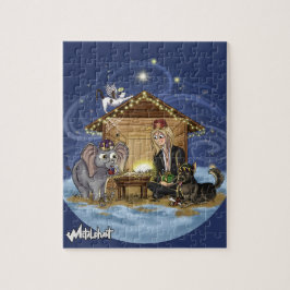 Metalphant Wilbur's ware betekenis van Kerstmis Legpuzzel